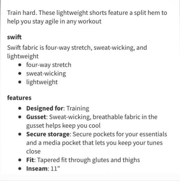 Lululemom Mens Gray Athletic Shorts, Sz Large - Picture 9 of 9